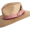 Australian Panama Hat in Natural Toquilla Straw - Angle View | Superior Hats