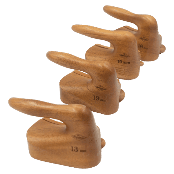 Brim-Shackle-Set-x4-Front Half Circle Brim Shackle Set | Complete Curling Tool Collection | Superior Hats
