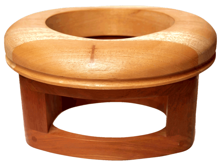 Universal support system for holding brim flanges firmly during the shaping process. Features removable pins for versatile positioning and compatibility with all flange styles.