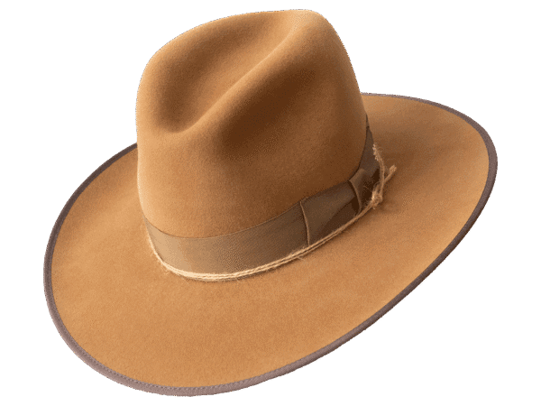 Pathfinder Versatile Felt Hat with Balanced Proportions - Angle View | Superior Hats