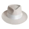 Sleek_Vintage-Inspired-Tall-Crown-Fedora_View-Front Inspired by the refined style of the 1940s, this Fedora Hat combines a tall crown, snap brim - Superior Hats