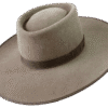 Superior Hats Western Hat Desert Moon Buckaroo with Wide Protective Brim - Angle View