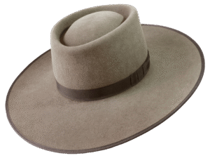 Superior Hats Western Hat Desert Moon Buckaroo with Wide Protective Brim - Angle View