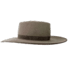 Superior Hats Premium Felt Hat Desert Moon Buckaroo with Cowboy Silhouette - Side Profile