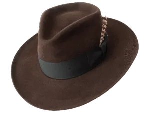 Elemental-Felt-Fedora-with-Contemporary-Classic-Design---Angle-View Elemental Felt Fedora Hat with Contemporary Classic Design - Angle View | Superior Hats