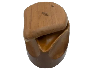 Pre-shaped Fedora Block | Professional Teardrop Crown Mold | Superior Hats