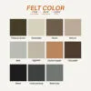 Western Weight Hat Bodies - colors - Superior Hats