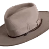 Flaneur-Premium-Felt-Angle Superior Hats Premium Felt Hat Flâneur with Bold Proportions - Angle View