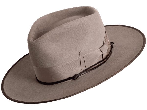 Superior Hats Premium Felt Hat Flâneur with Bold Proportions - Angle View