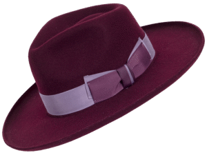 Maven Merino Wool Hat with Clean Urban Lines - Angle View | Superior Hats