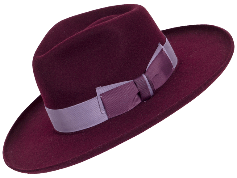 Maven Merino Wool Hat with Clean Urban Lines - Angle View | Superior Hats