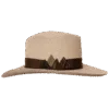 Mountain_Panama_Side Mountain Panama Hat with Western-Inspired Silhouette - Side Profile | Superior Hats