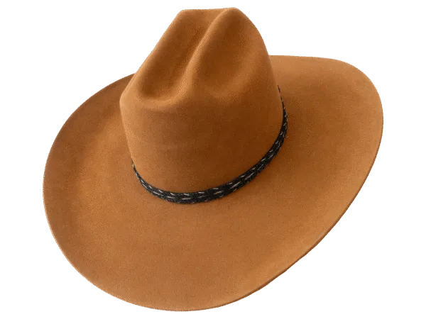 Outrider_Premium-Cattleman-Hat_Wide-Western-Brim_Angle Outrider Premium Cattleman Hat Wide Western Brim Angle - Angle View | Superior Hats