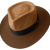 Dualist Hat Ravel with Toquilla Straw Crown and Felt Brim - Angle View | Superior Hats