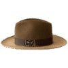 Dualist Hat Strider with Inverted Material Construction - Side Profile | Superior Hats