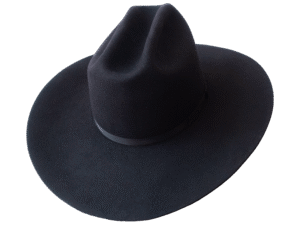 The Regent Sophisticated Cowboy Hat with Classic Proportions Cattleman- Angle View | Superior Hats