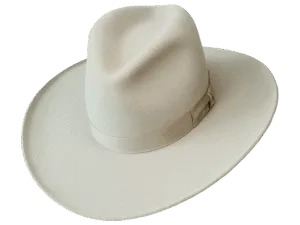 Trailblazer-Western_Angle Trailblazer Western Felt Hat with Stylized Silhouette - Angle View | Superior Hats