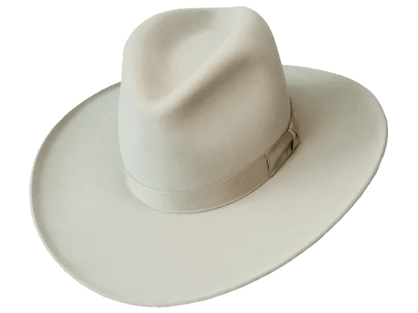 Trailblazer Western Felt Hat with Stylized Silhouette - Angle View | Superior Hats