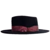 Vincent Fedora with Timeless Silhouette - Side Profile | Superior Hats