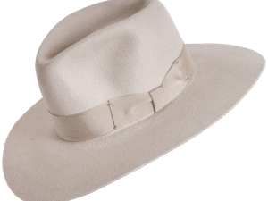 Wayfarer Premium Felt Hat with Drop Brim - Angle View | Superior Hats