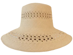 Semifino Quality Semicalado Panama Hat Bodies_Ivory_Calado Semifino Quality Semicalado Panama Hat Bodies | Ventilated Weave | Superior Hats