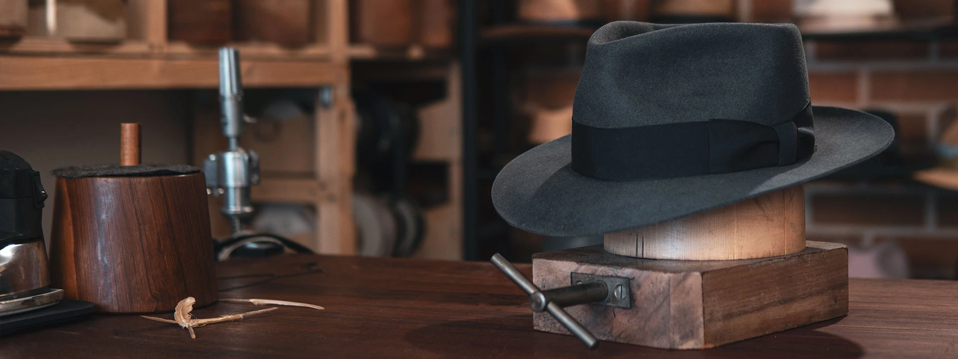 Frontier Dualist Hat with Toquilla Straw Crown and Felt Brim - Front View | Superior Hats